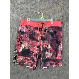 Under Armour UA MTN Hybrid Shorts Size 34 Outdoor Trail Hiking Mens Pink